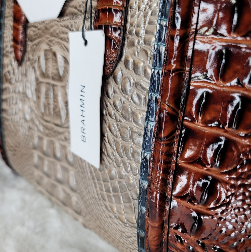 ☆ Brahmin Designer 3in1 Satchel Shoulder Purse NWT - Picture 10 of 15